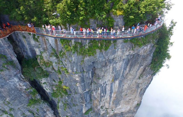 glass bridge