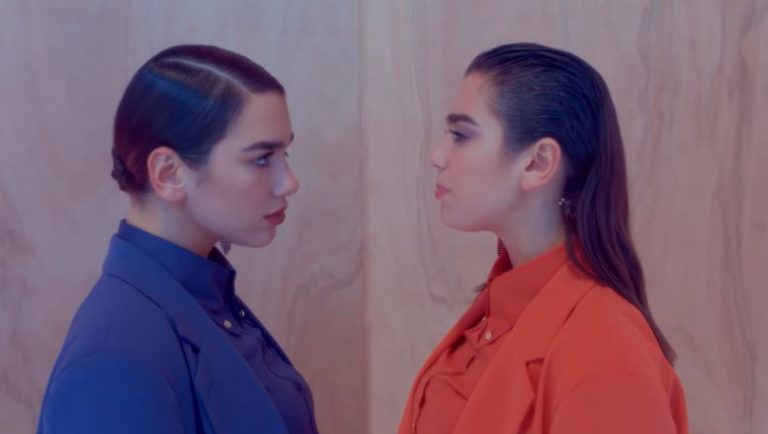 traje pantalón chaqueta dua lipa