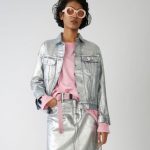 acne studios metalizado