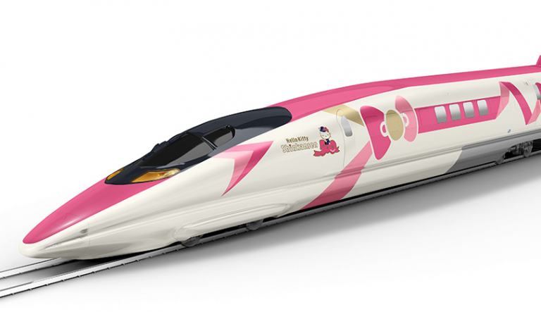 tren hello kitty