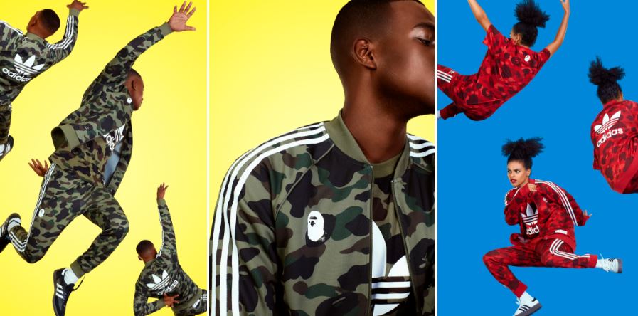 nueva colaboración BAPE x adidas