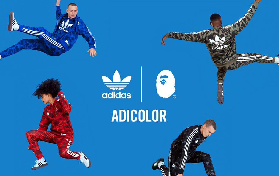 nueva colaboración BAPE x adidas