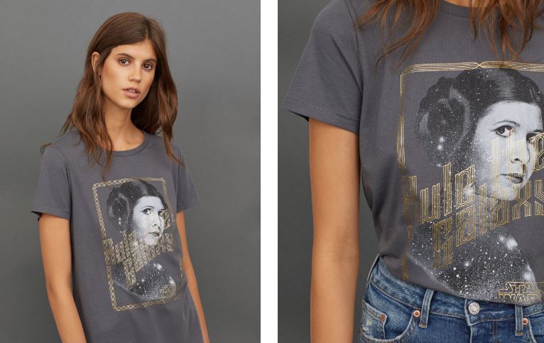 camiseta cine star wars hm