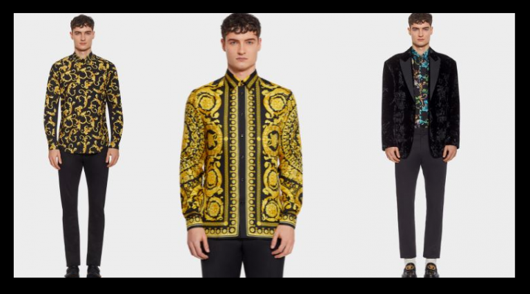 réplica de la camisa Versace 2