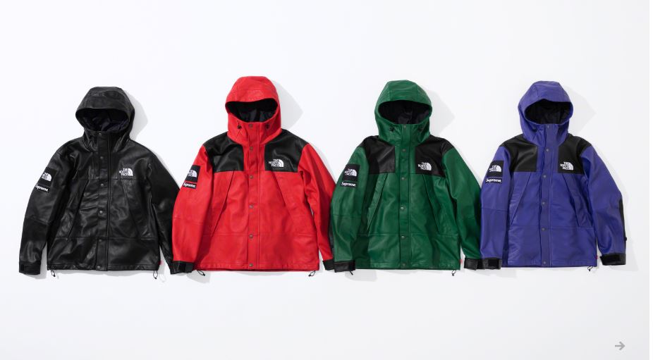 Supreme x The North Face 2018