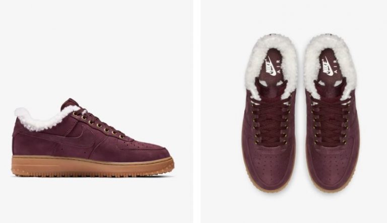 Nike Air Force 1 con pelo