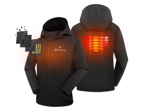 ropa con calefacción