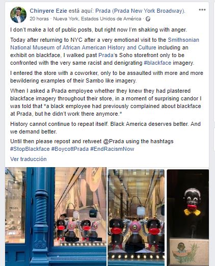 acusación de racismo