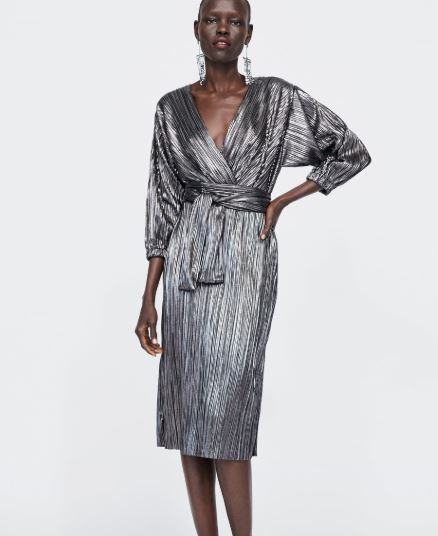 vestido met zara