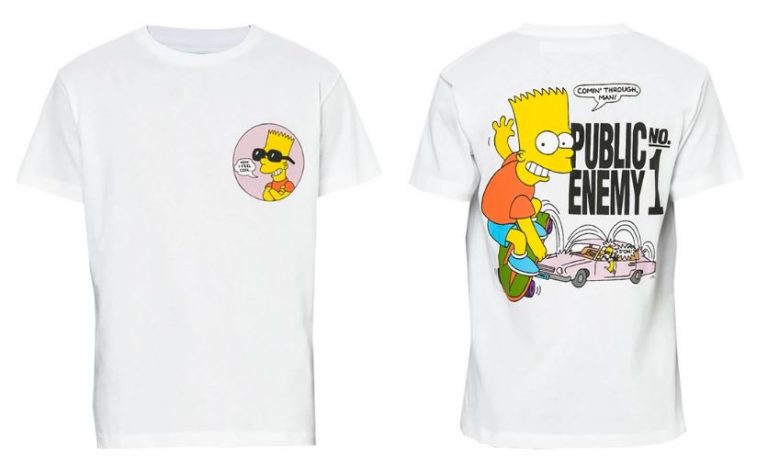 Off White x Bart Simpson