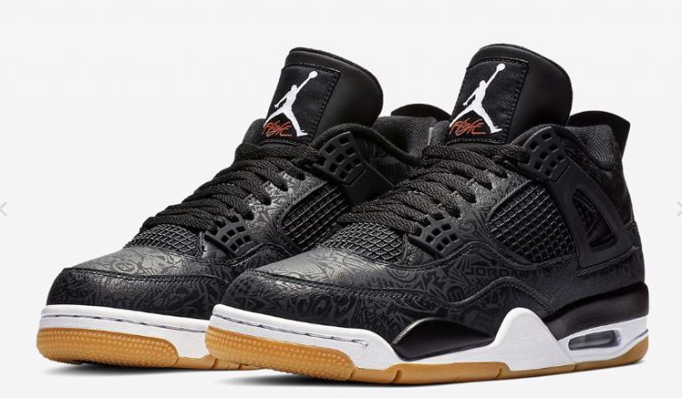 Air Jordan 4 Black Laser