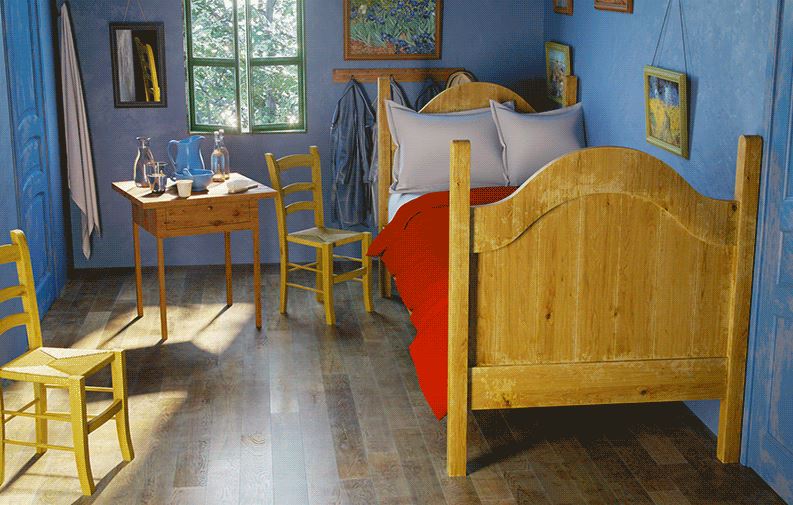 habitaciones de cuadros