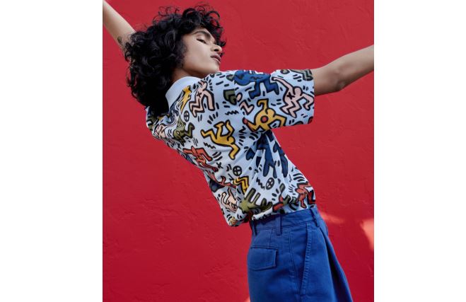 lacoste x keith haring