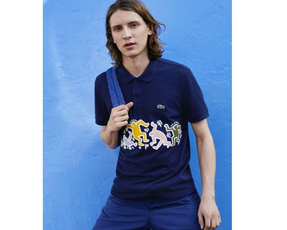lacoste x keith haring