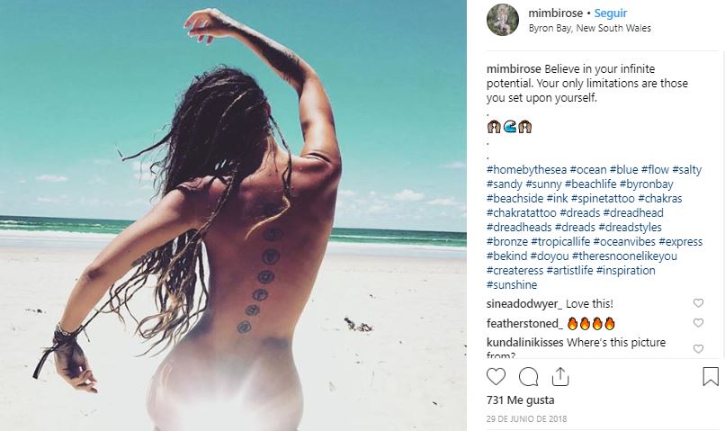 tatuajes en la columna vertebral