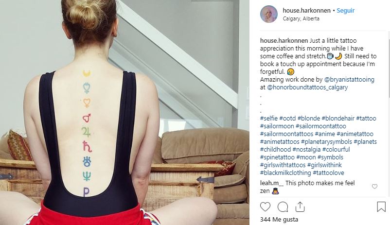 tatuajes en la columna vertebral