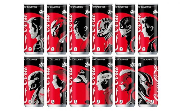 latas de Avengers