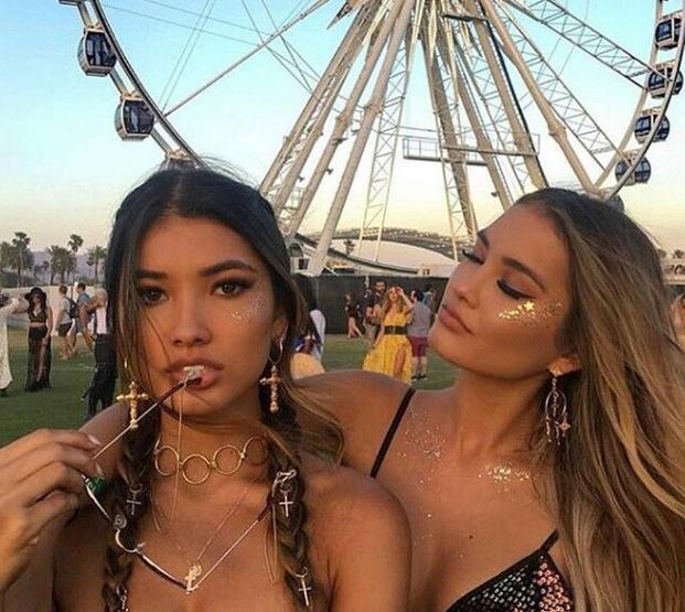 maquillaje del coachella 2019
