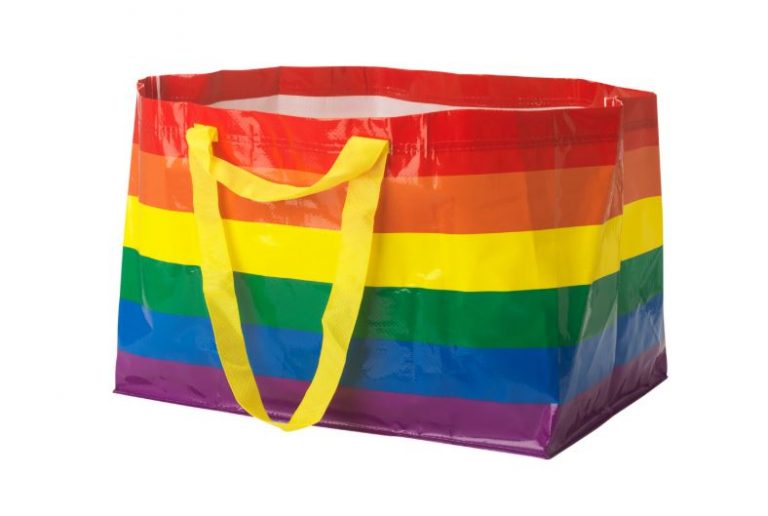 bolsa de Ikea con los colores