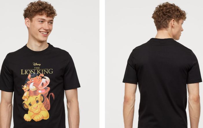 camisetas del Rey León 