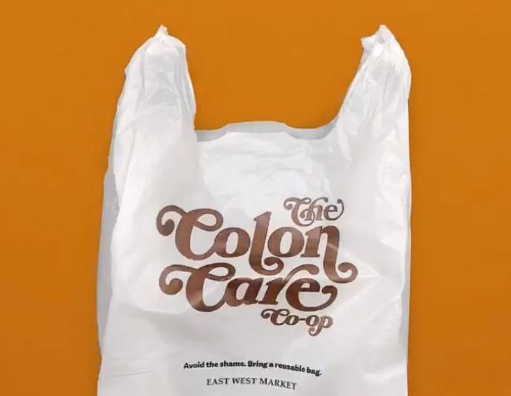 bolsas de plástico vergonzosas