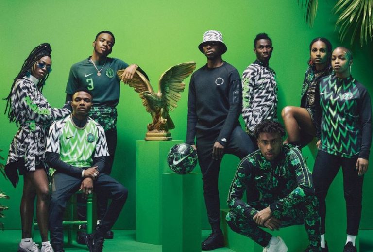 equipación de fútbol del Nigeria