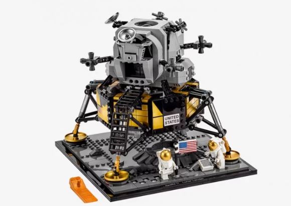 réplica del módulo lunar del Apollo 11