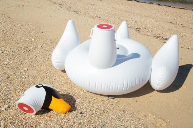 flotadores de cisne decapitados 2