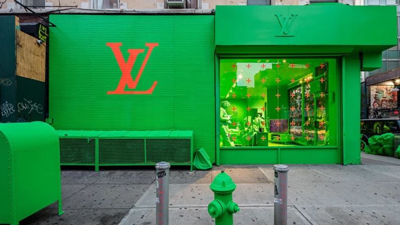 pop up de Louis Vuitton en Nueva York
