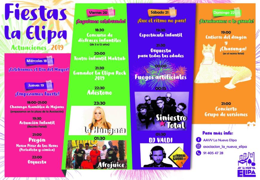 fiestas de la elipa 2019