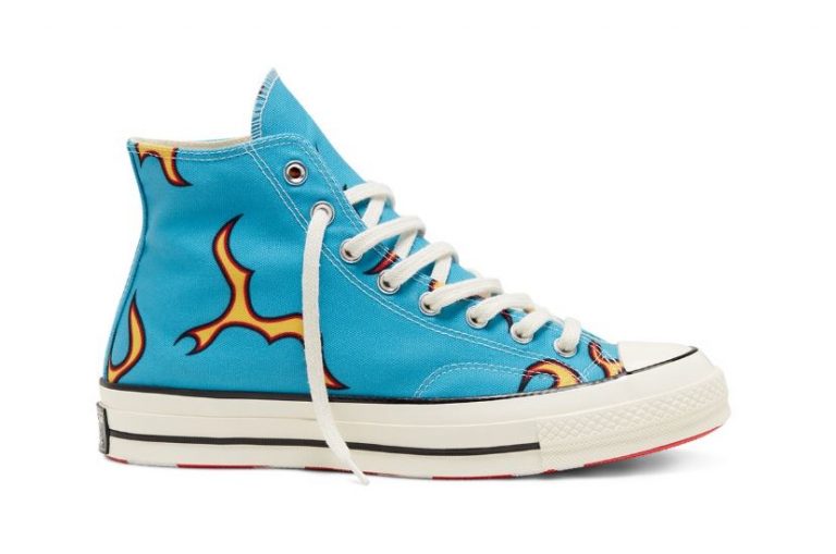 golf le fleur x converse chuck 70 flames