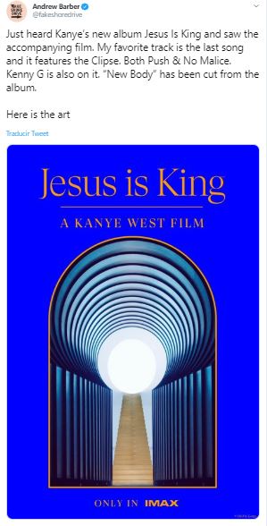 película de Jesus is King 