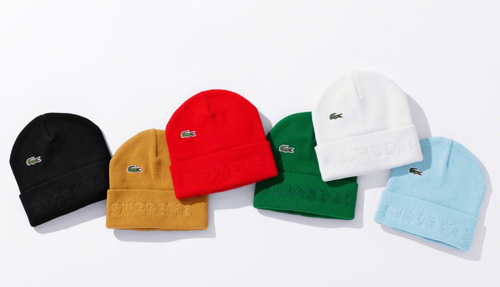 supreme x lacoste 2019