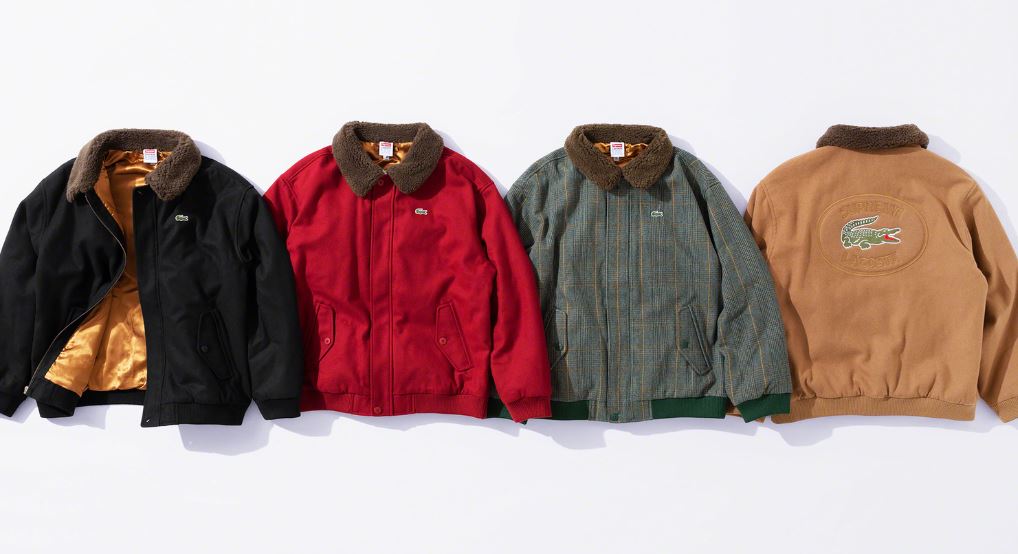 supreme x lacoste 2019