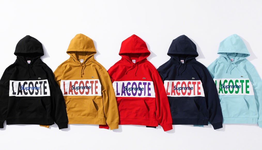 supreme x lacoste 2019