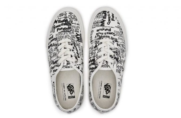 comme des garçons x vans