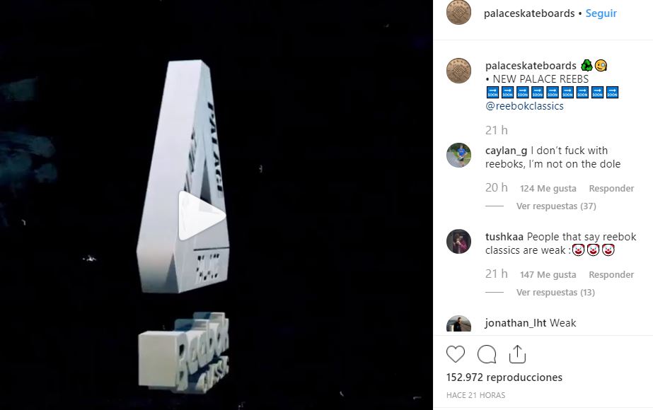 palace x reebok classics 