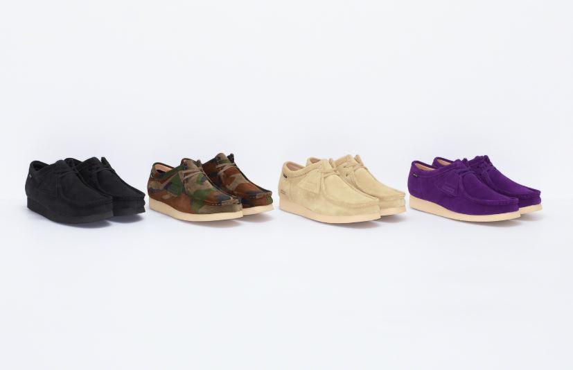 Supreme x Clarks Wallabee 2019