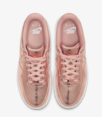 air force 1 metallic bronze
