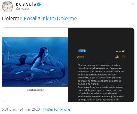 dolerme de rosalía