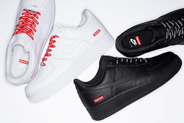supreme x nike air force 1 low