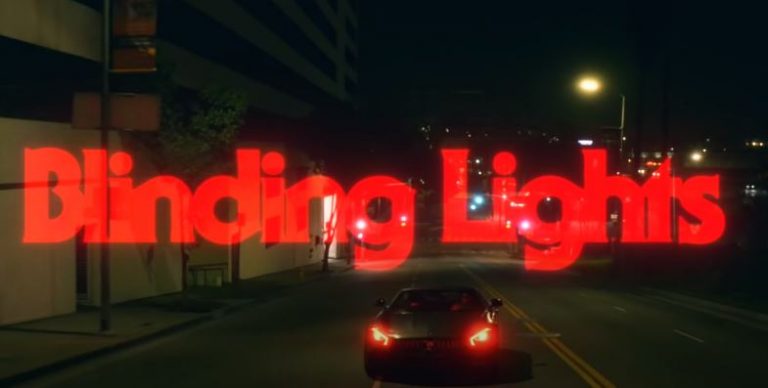 blinding lights remix con chromatics