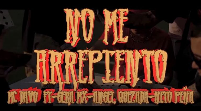 no me arrepiento de mc davo