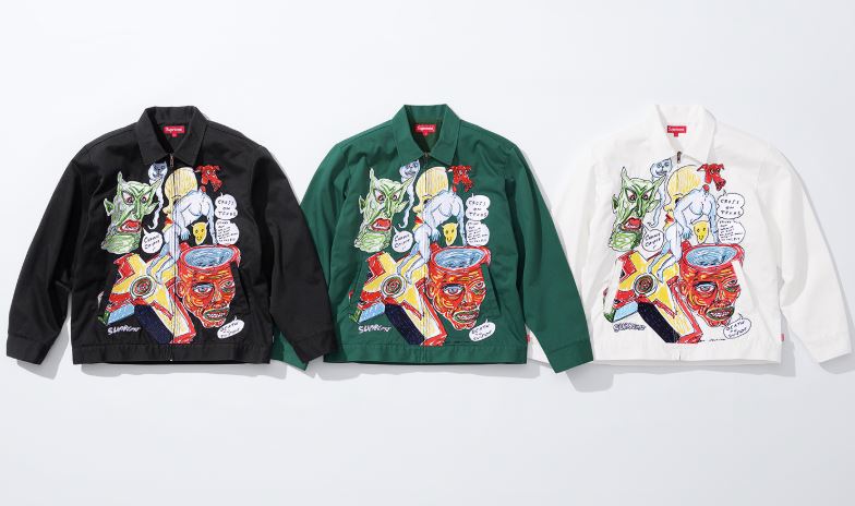 supreme x daniel jonshon