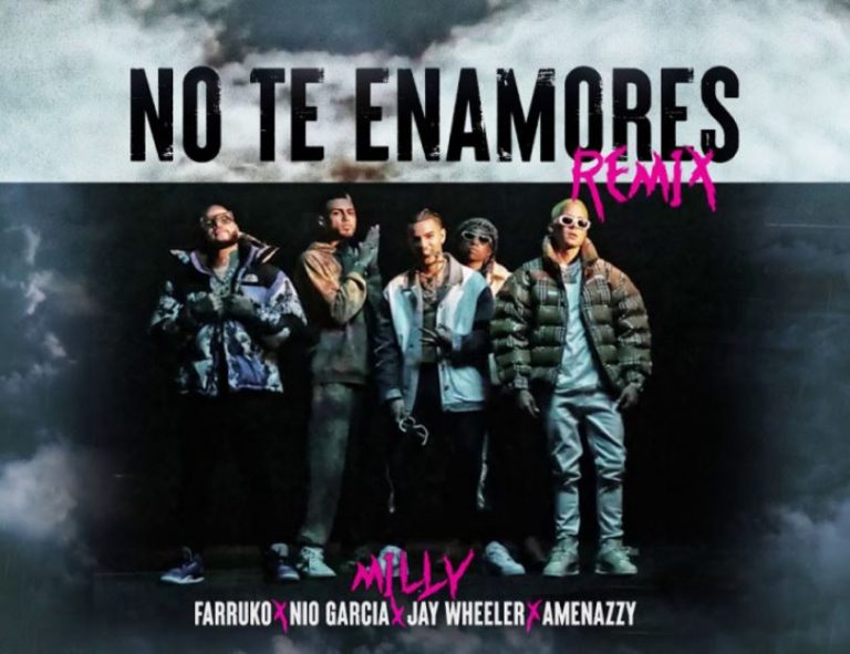 no te enamores remix