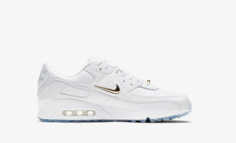 air max 90 metallic gold