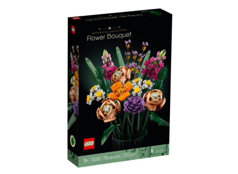 ramo de flores de LEGO