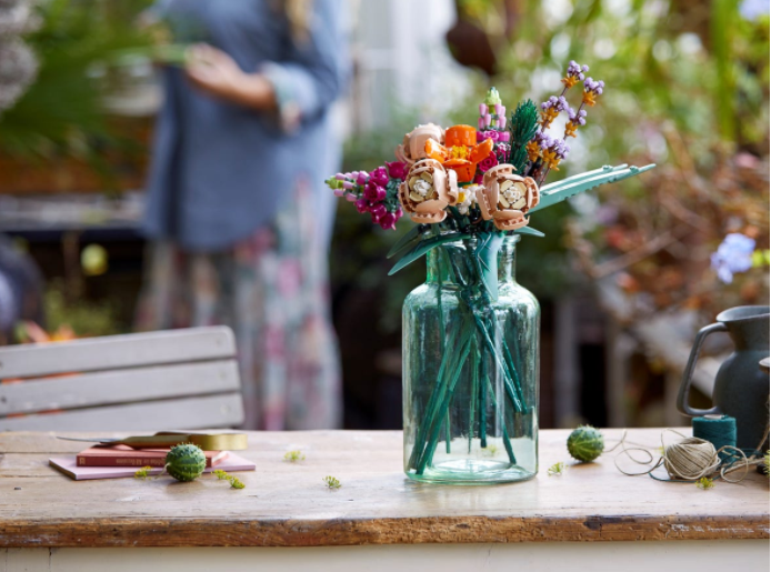 ramo de flores de lego 2