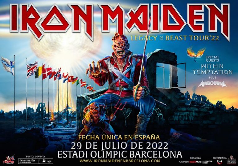 concierto de iron maiden en barcelona