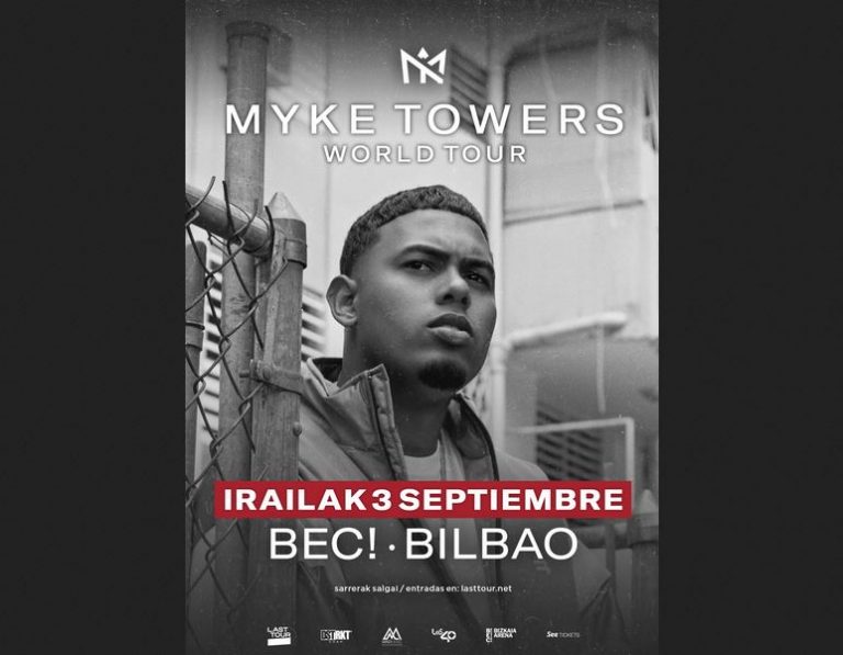 concierto de Myke Towers en Bilbao